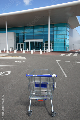 Fototapeta supermarché