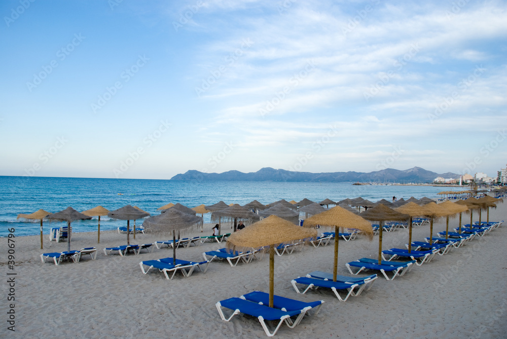 coastline of Alcudia