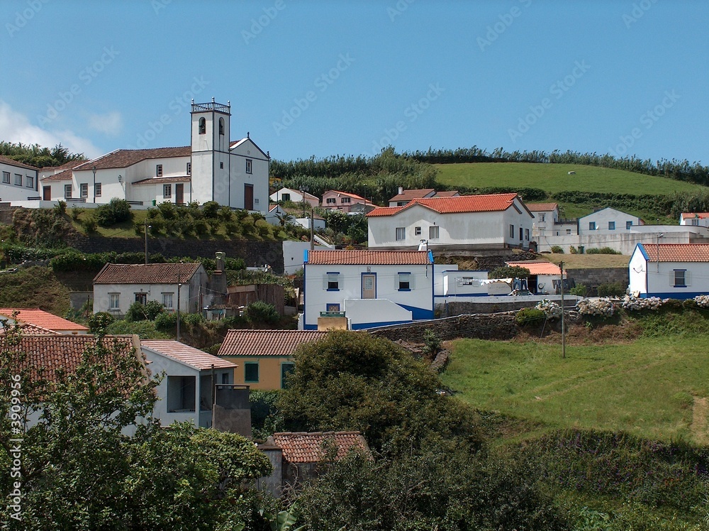 Capelas, Sao Miguel, Azoren, Dorfpartie