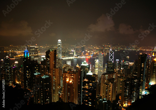 Hong Kong at night  © Saba-95