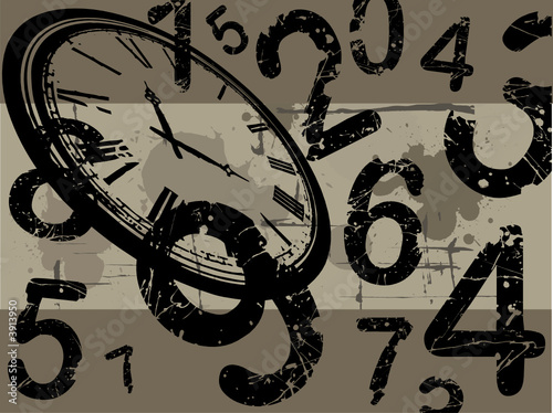 Old Clock Grunge