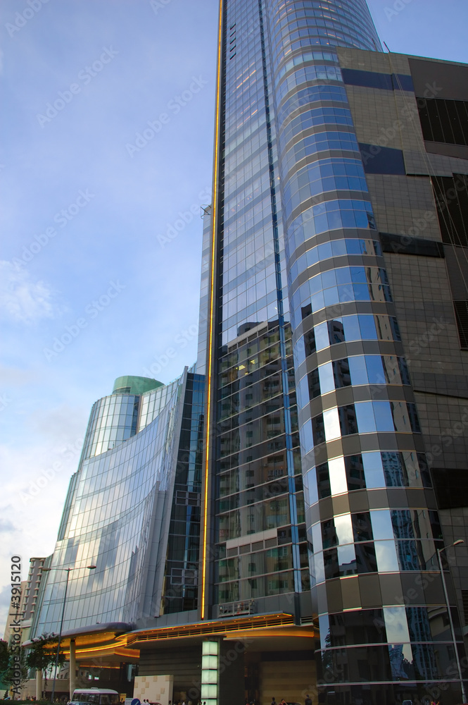 Naklejka premium Business construction