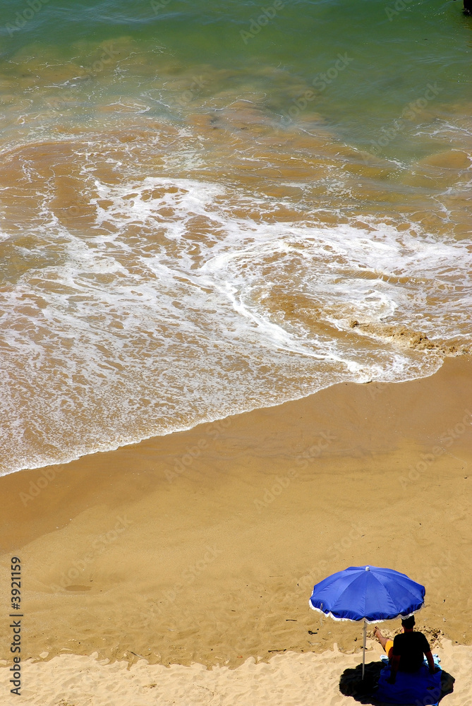 Beach scene at Portimão, Algarve Beach scene at Portimão, Algarve