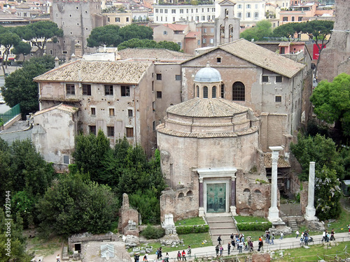 Basilica Saints Cosma and Damiano in the Roman Forum 
