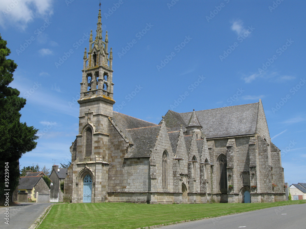 eglise gothique en Bretagne
