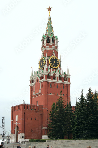 The Spasskaya Tower, Kremlin, Moscow