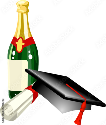 Graduation celebration related items