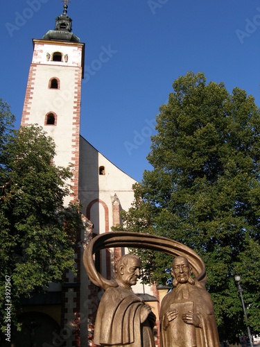 kirche mit ökumenischem denkmal in banska bystrica