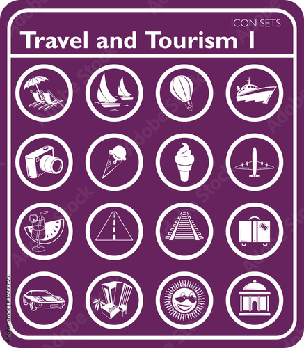 Travel and tourism Icons