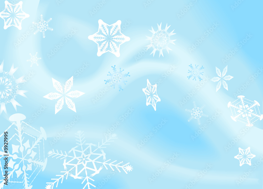 winter background with snowflakes winter background with snowflakes