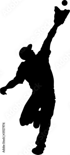 Sport silhouette - baseball player