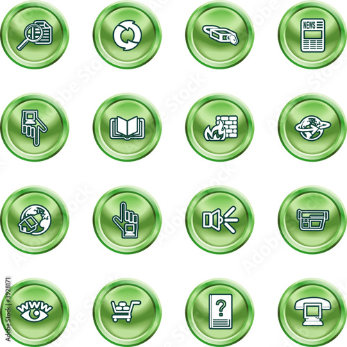 Internet or Computing Icon Set