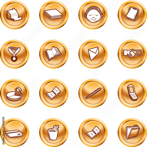 Business and office icons.