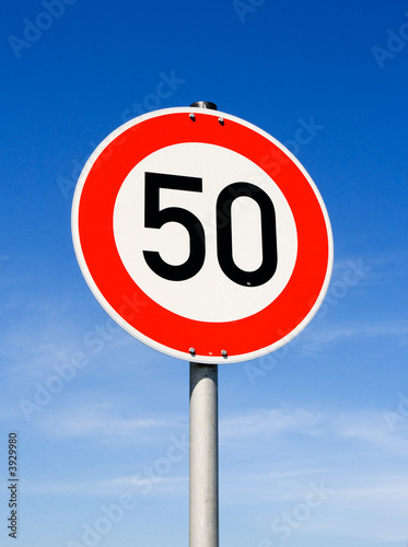 Tempo 50 - Geschwindigkeitsbegrenzung