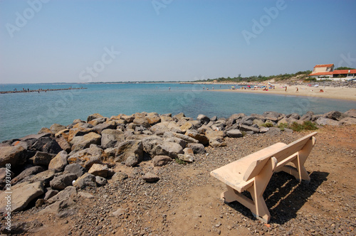 Bench on the Coast