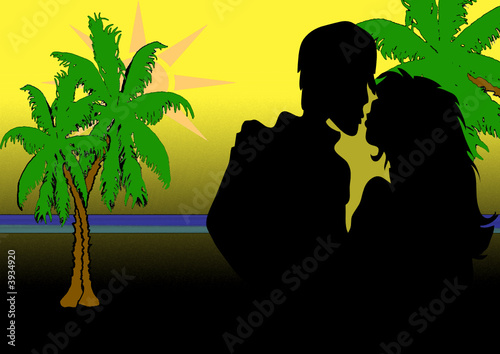 couple sur ile