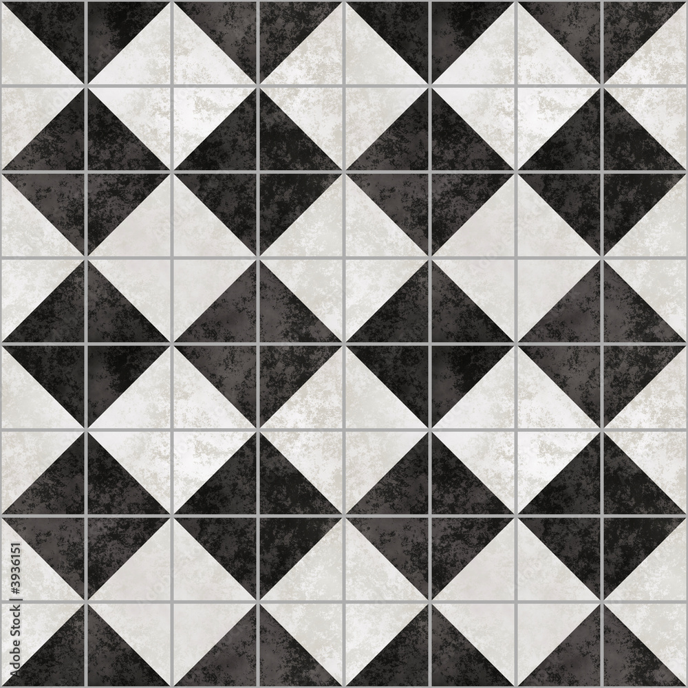 Naklejka premium large background image of checkered diamond marble floor