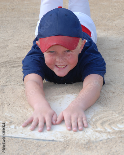 head first slide