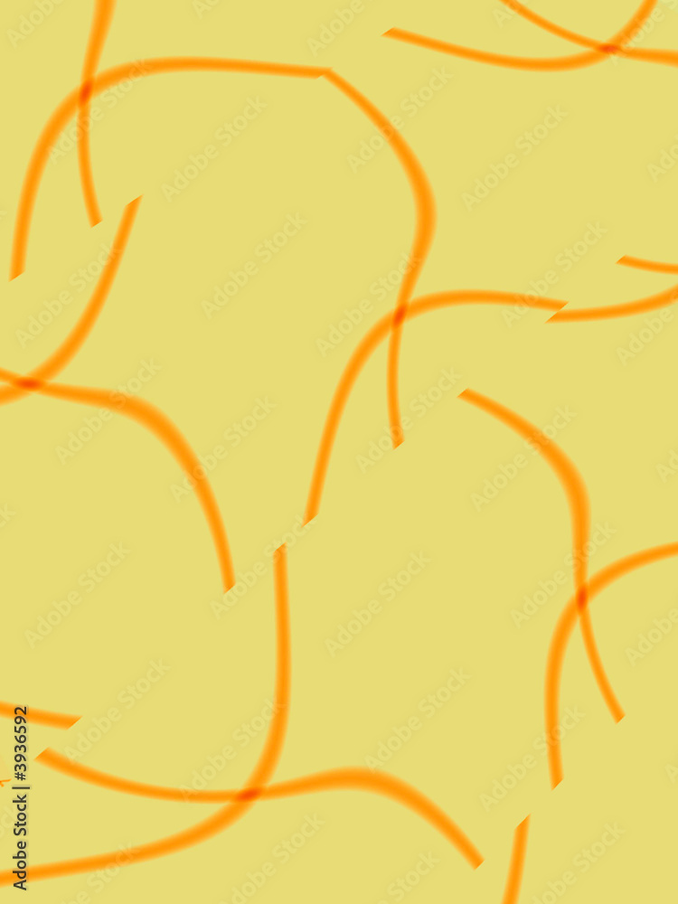Fractal rendition of yellow strings back ground Fractal rendition of yellow strings back ground