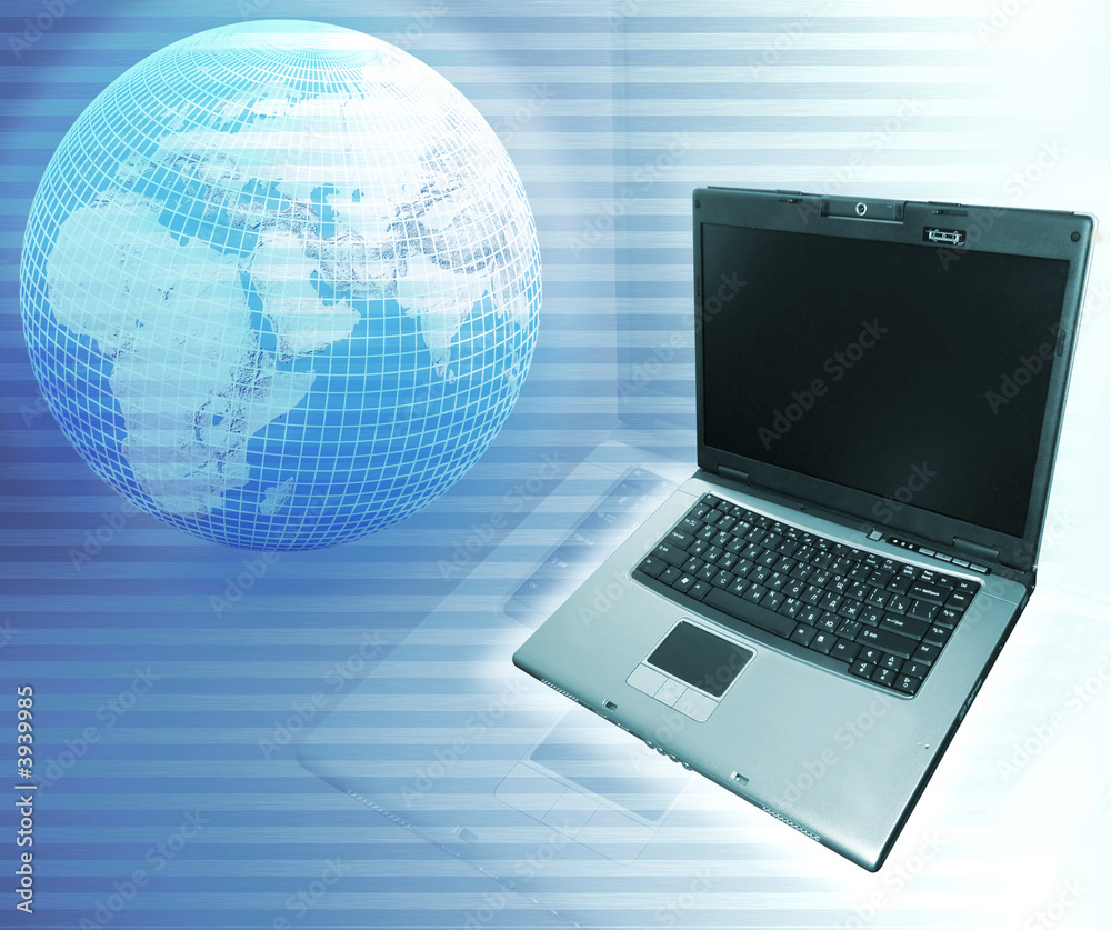 business background with laptop #2 business background with laptop #2
