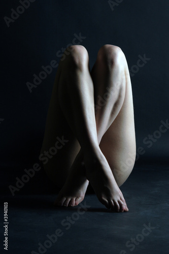 Obraz na płótnie Nudité artistique w salonie