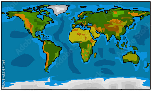 earth map photo