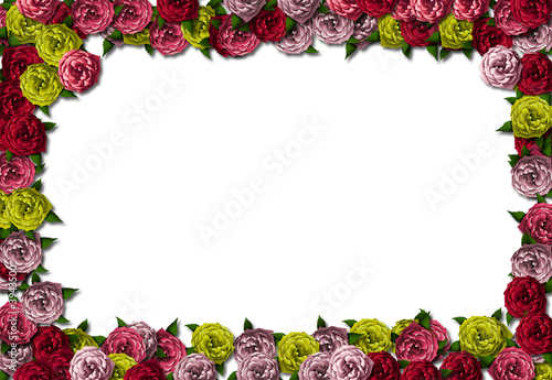 Roses Card Background