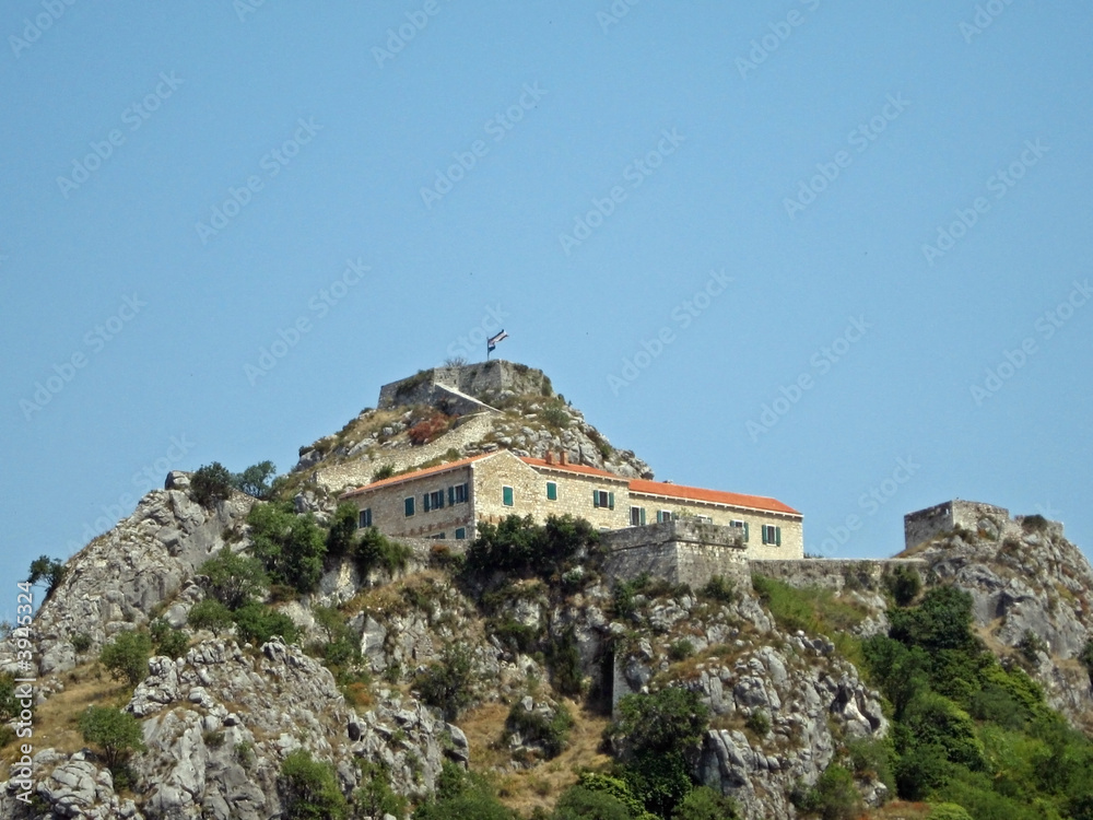 Fototapeta premium fortress in knin