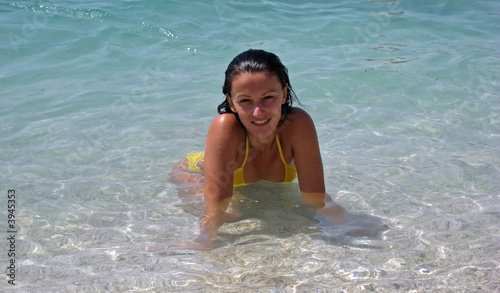 beach smile