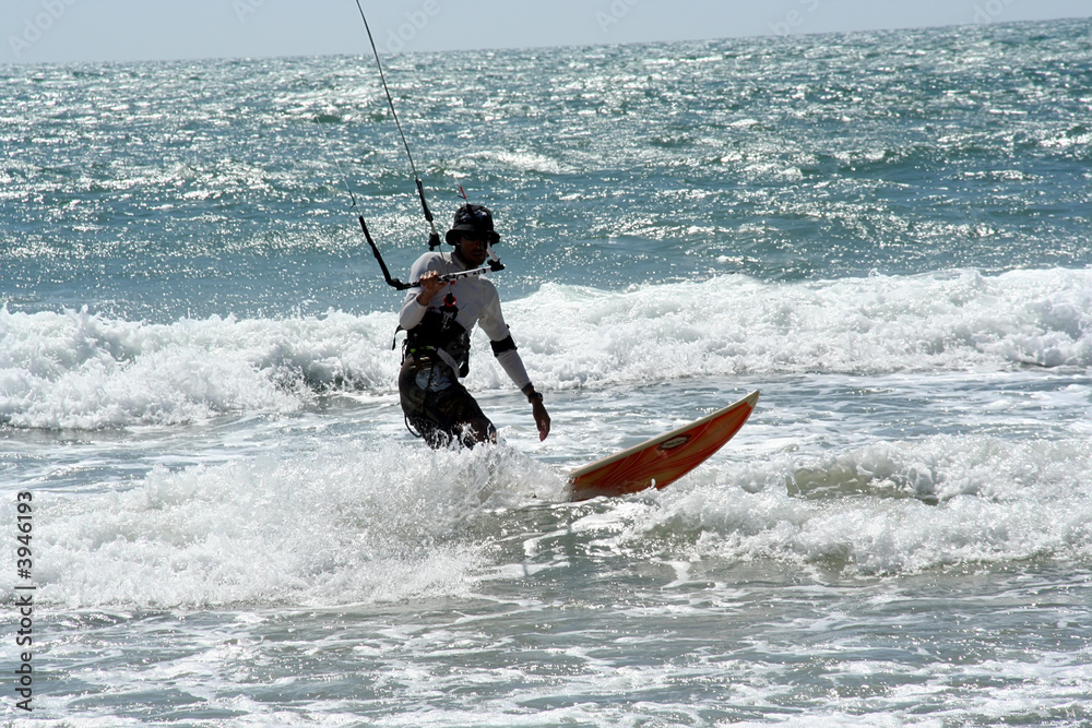 Fototapeta premium kite surfer