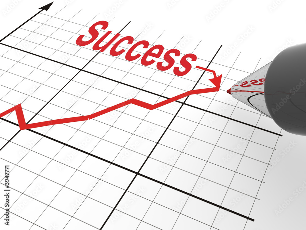 Pen with schedule. Strategy of success Pen with schedule. Strategy of success