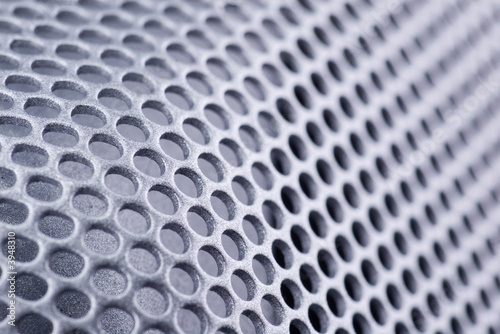 perforated metal background