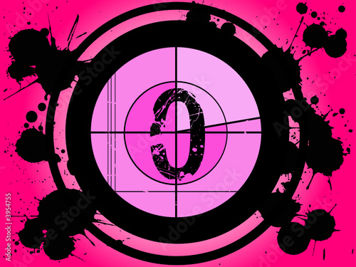 Pink film countdown at 0