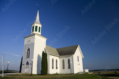 Old white church