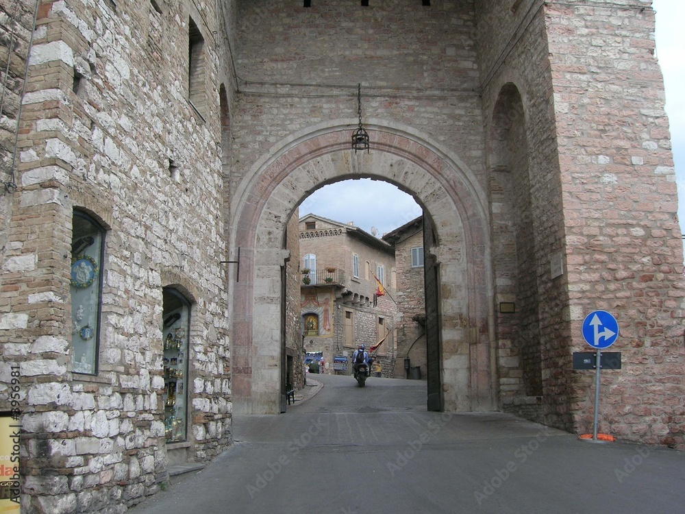 Stadttor in Assisi