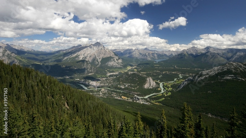 View from Sulfer Mountain, Banff