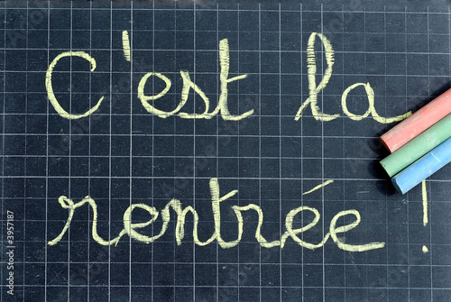 Obraz na plátne rentrée scolaire