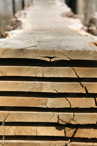 planches de chêne