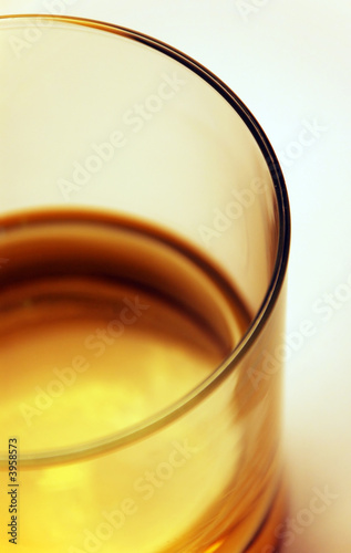 Whisky  glass - upper left cut view