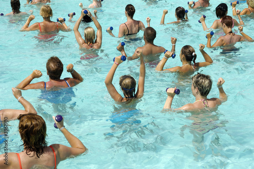 Aerobic in pool