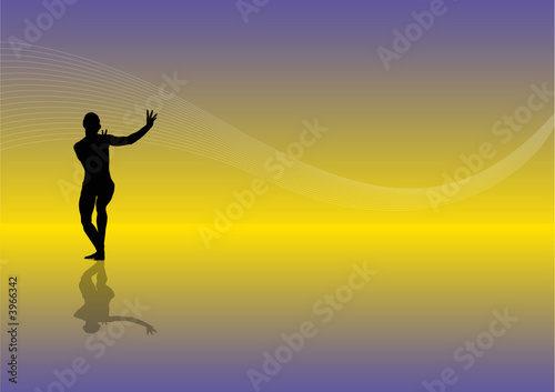 Background Gymnast