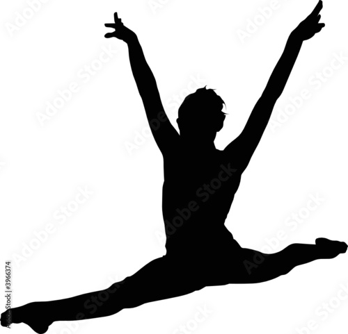 Sport silhouette - Gymnast