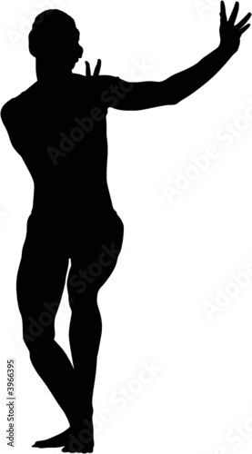 Sport silhouette - Gymnast