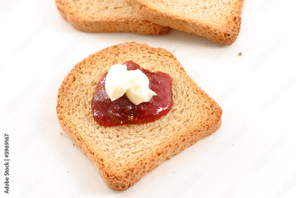 Toasts with Jelly Toasts with Jelly
