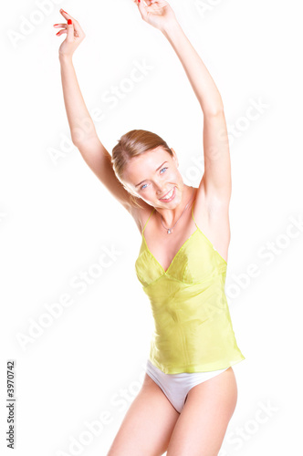 smiling sexy girl