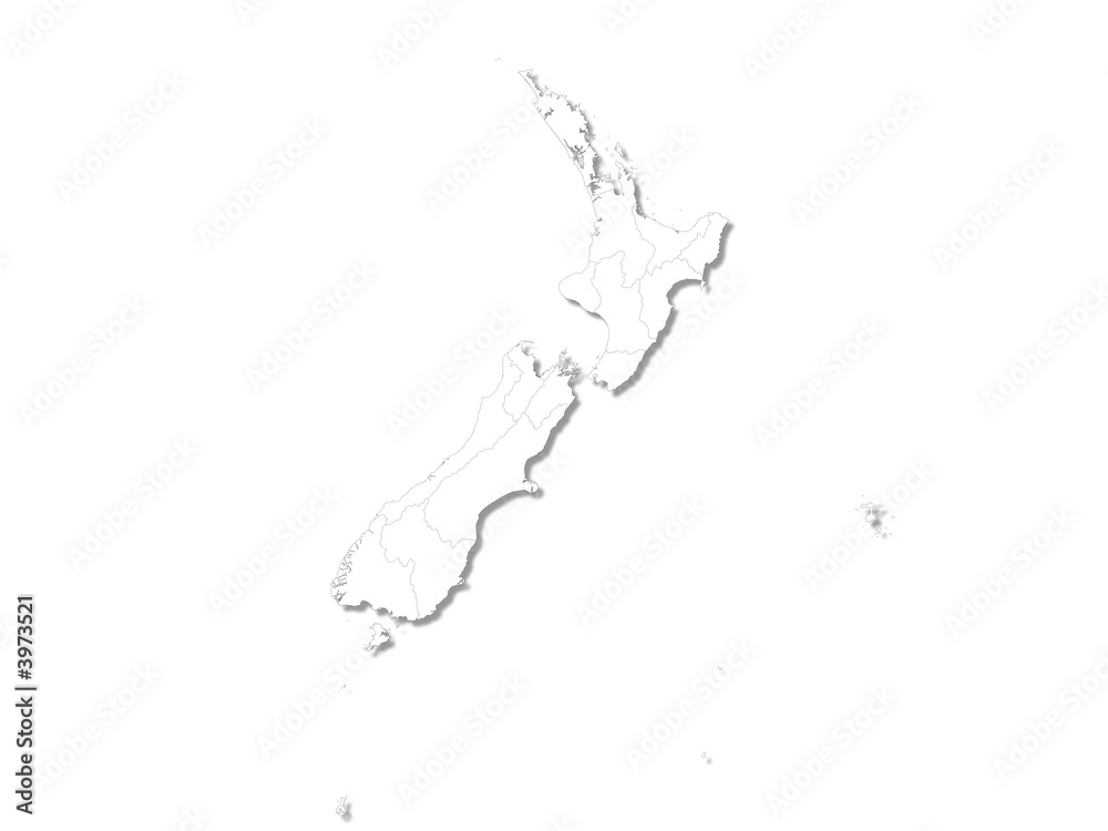 new zealand map new zealand map