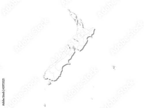 new zealand map photo