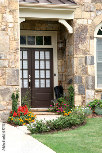 Front Door and Umbrella