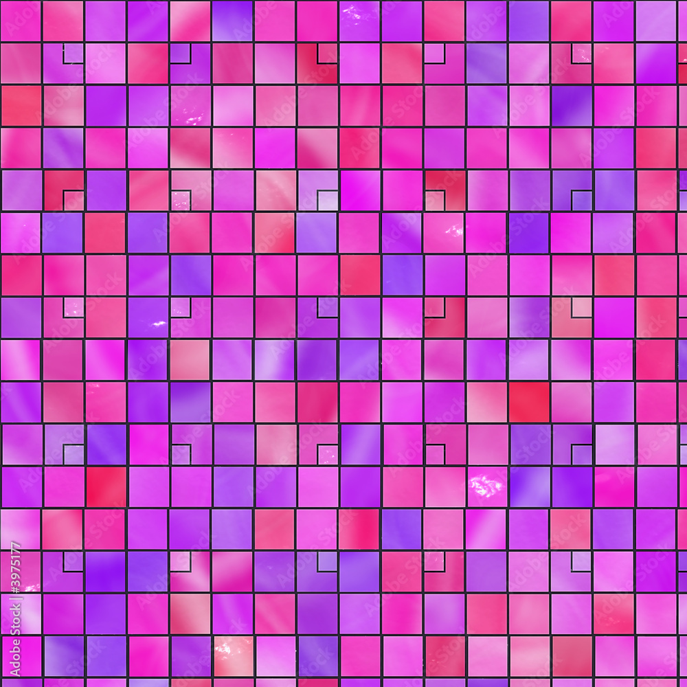 Artistic pink tile Artistic pink tile