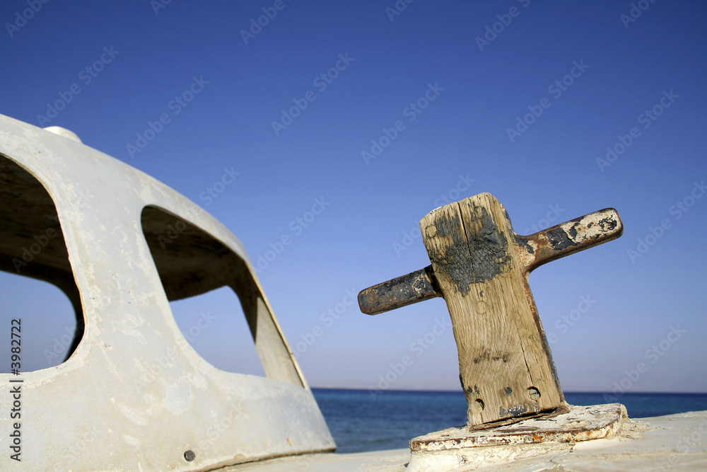Fototapeta premium boat, red sea, sinai, egypt